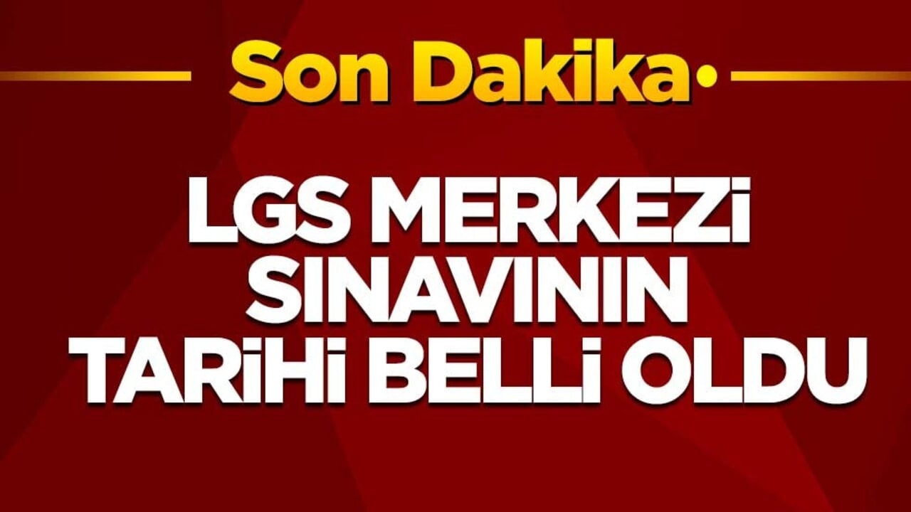 Liselere Geçiş Sistemi (LGS) merkezi sınavının tarihi belli oldu