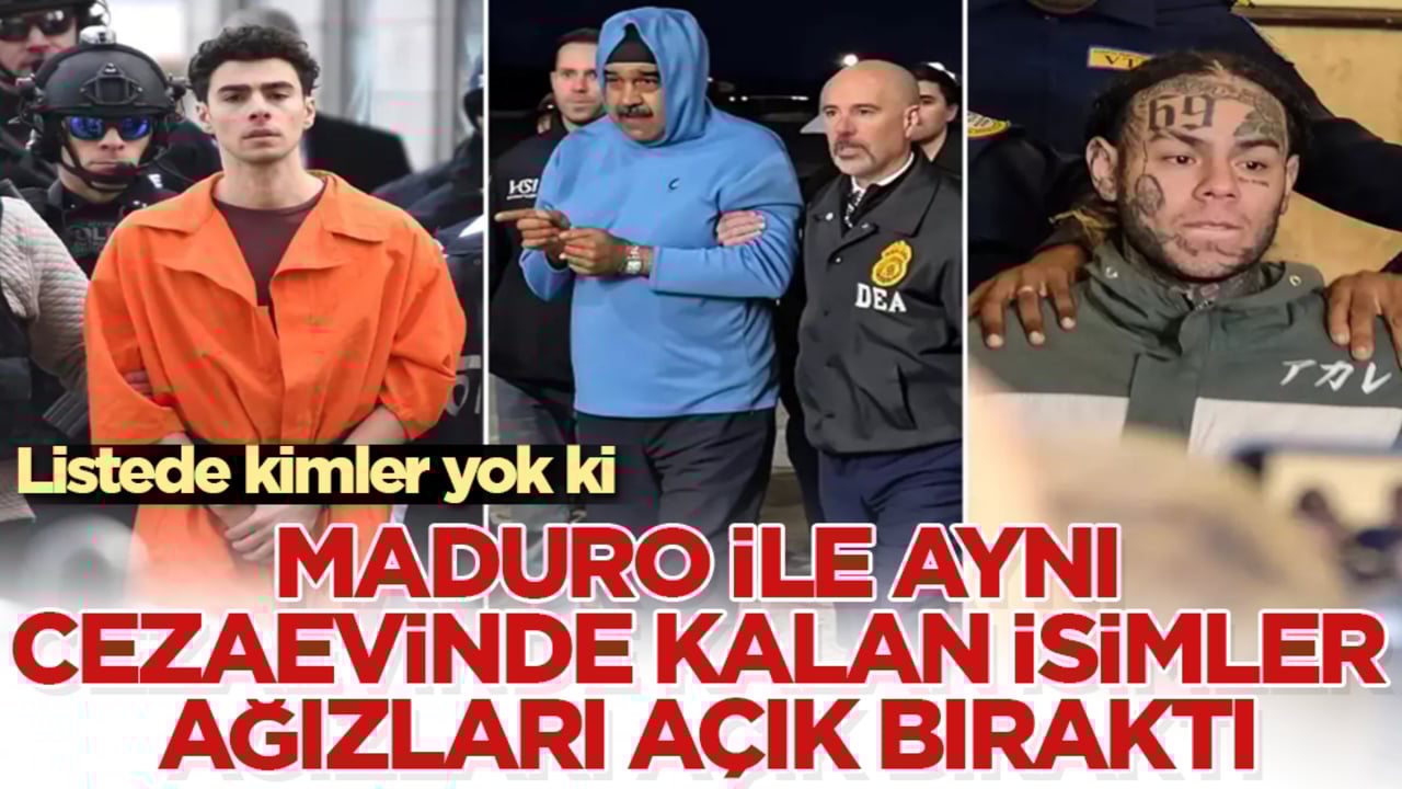 Listede kimler yok ki! Maduro ile aynı cezaevinde kalan isimler ağızları açık bıraktı