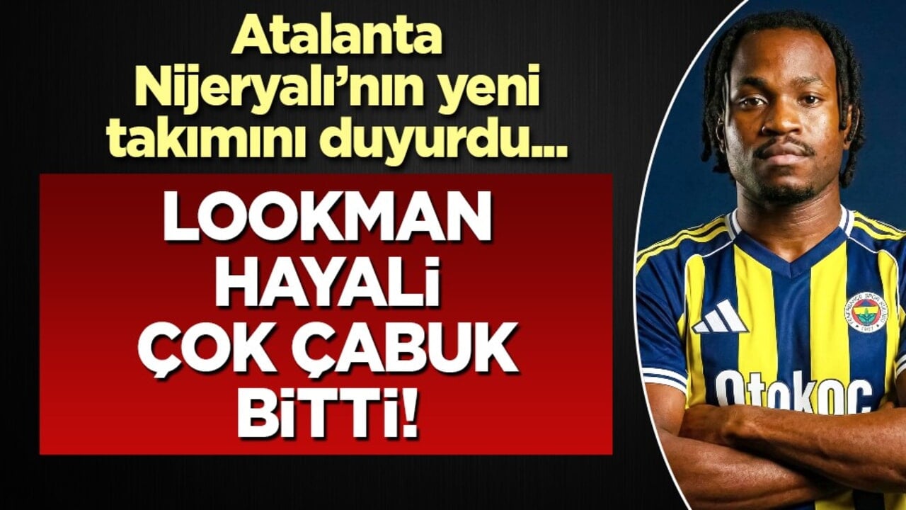 Lookman transferi bitti uçağı bile hazır! O da ihtimaller arasında geçti ve bitti...