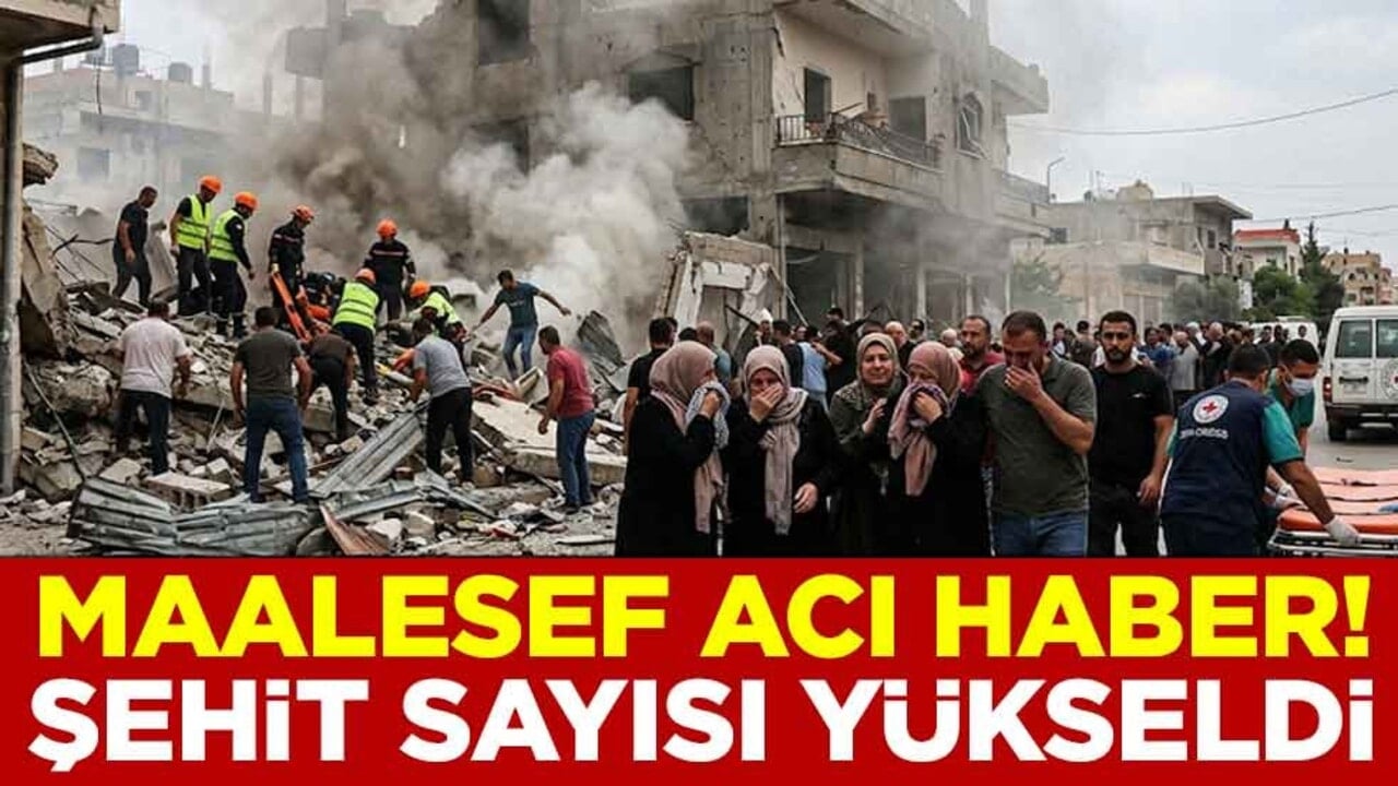 Maalesef acı haber! Şehit sayısı yükseldi