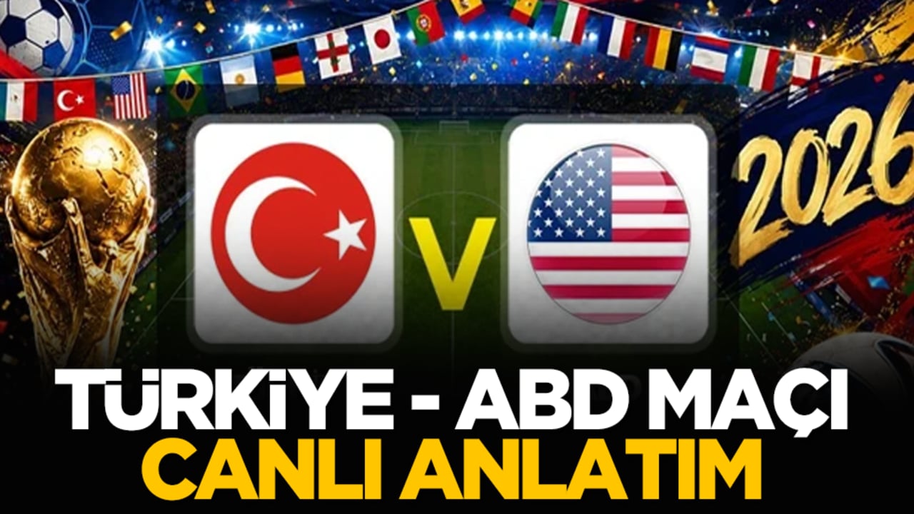 Türkiye - ABD maçı Canlı Anlatım