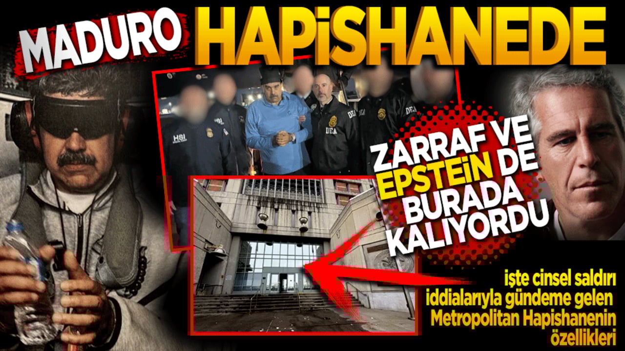 Maduro hapishane! Rıza Zarraf Jeffrey Epstein ve uyuşturucu kartelleri liderleri burada kalıyordu