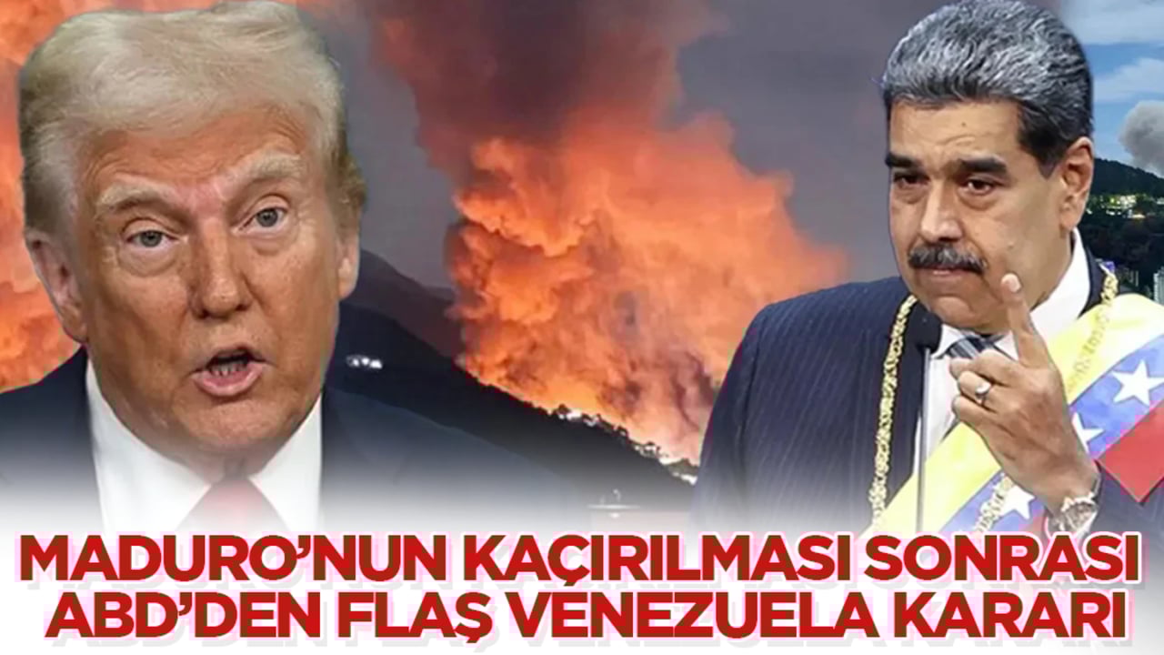 Maduro’nun kaçırılması sonrası ABD’den flaş Venezuela kararı