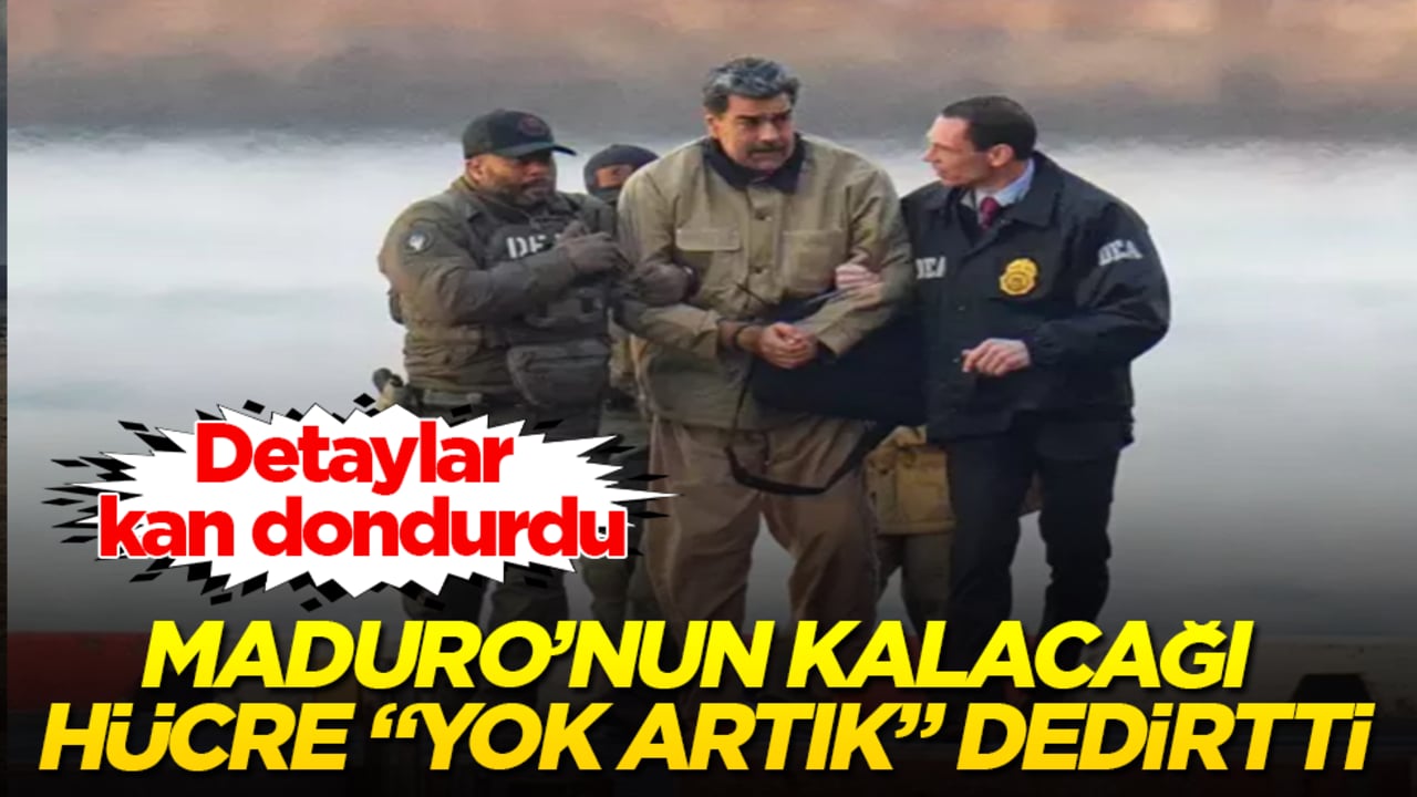 Maduro’nun kalacağı hücre "Yok artık" dedirtti! Detaylar kan dondurdu