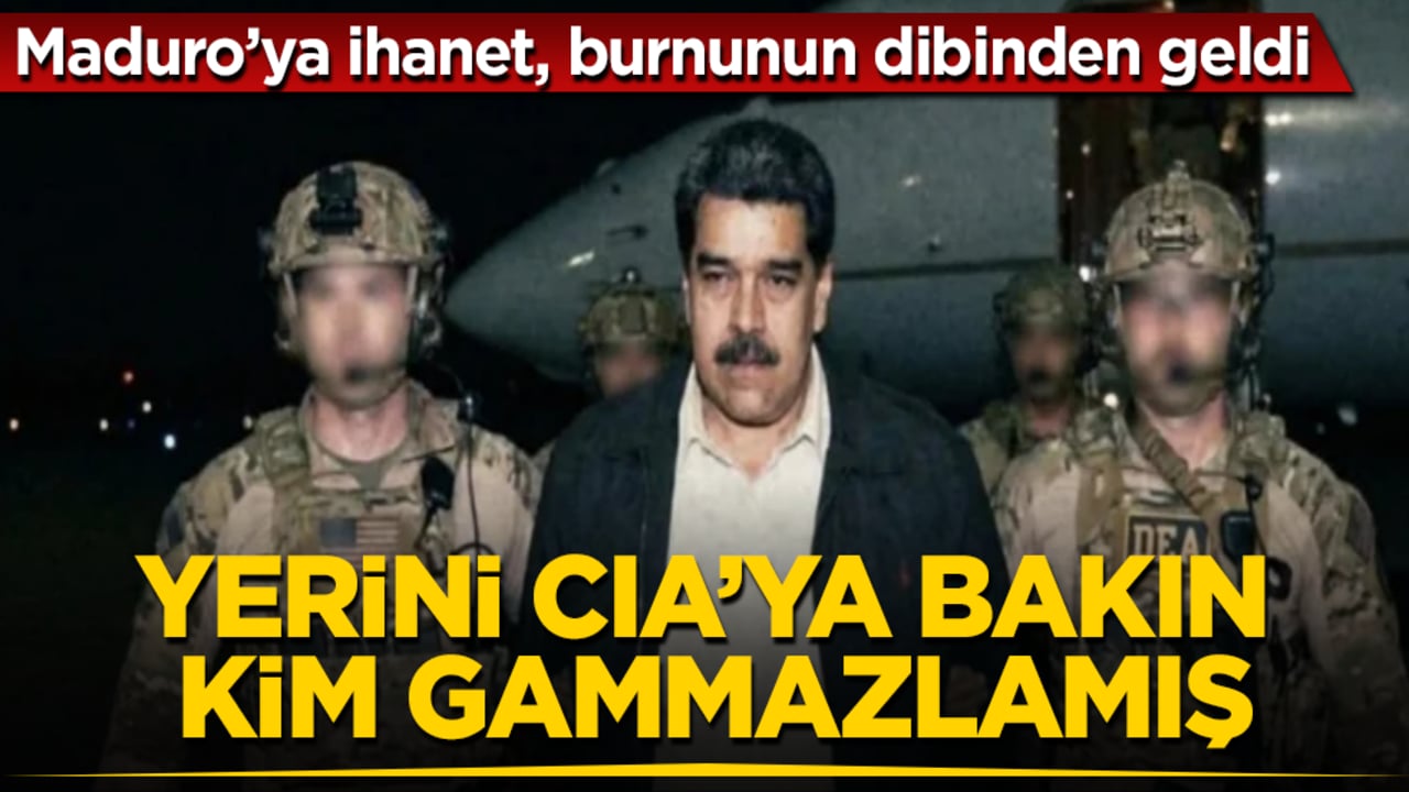Maduro’ya ihanet, burnunun dibinden geldi! Yerini CIA’ya bakın kim gammazlamış