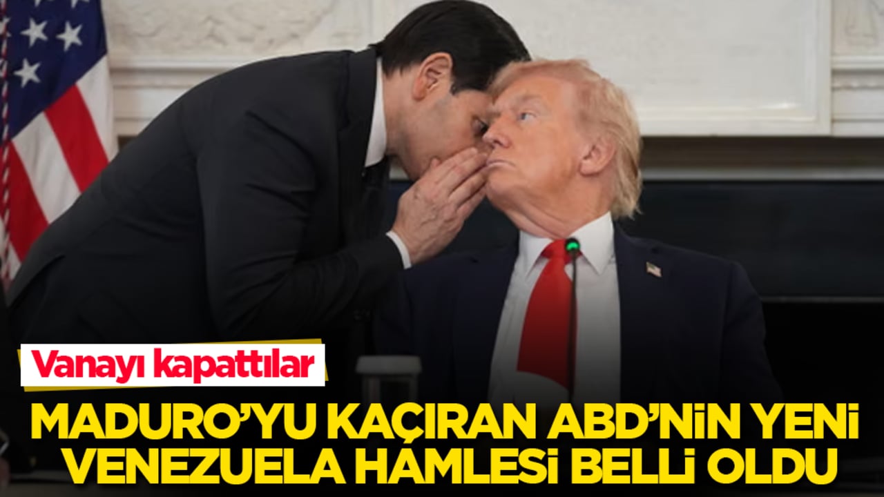 Maduro’yu kaçıran ABD’nin yeni Venezuela hamlesi belli oldu! Vanayı kapattılar