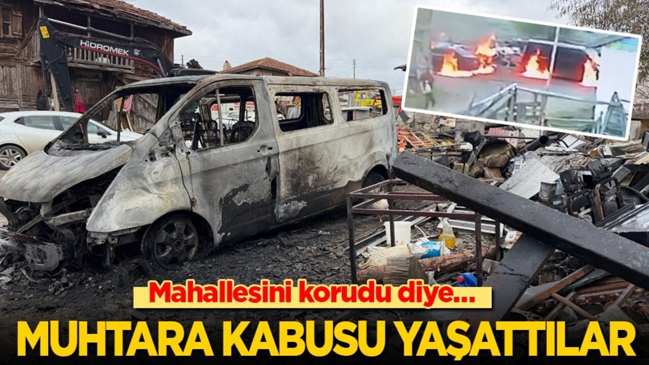 Mahallesini korudu diye... Muhtara kabusu yaşattılar!
