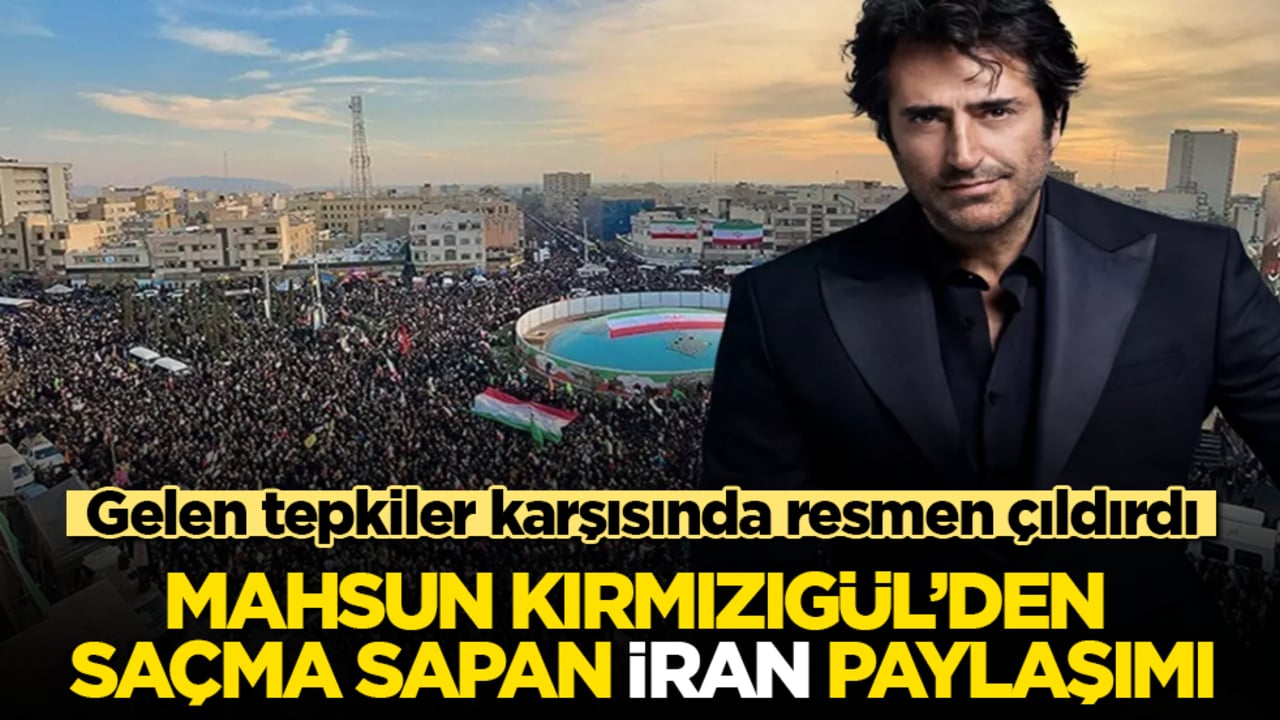 Mahsun Kırmızıgül’den saçma sapan "İran" paylaşımı! Gelen tepkiler karşısında resmen çıldırdı
