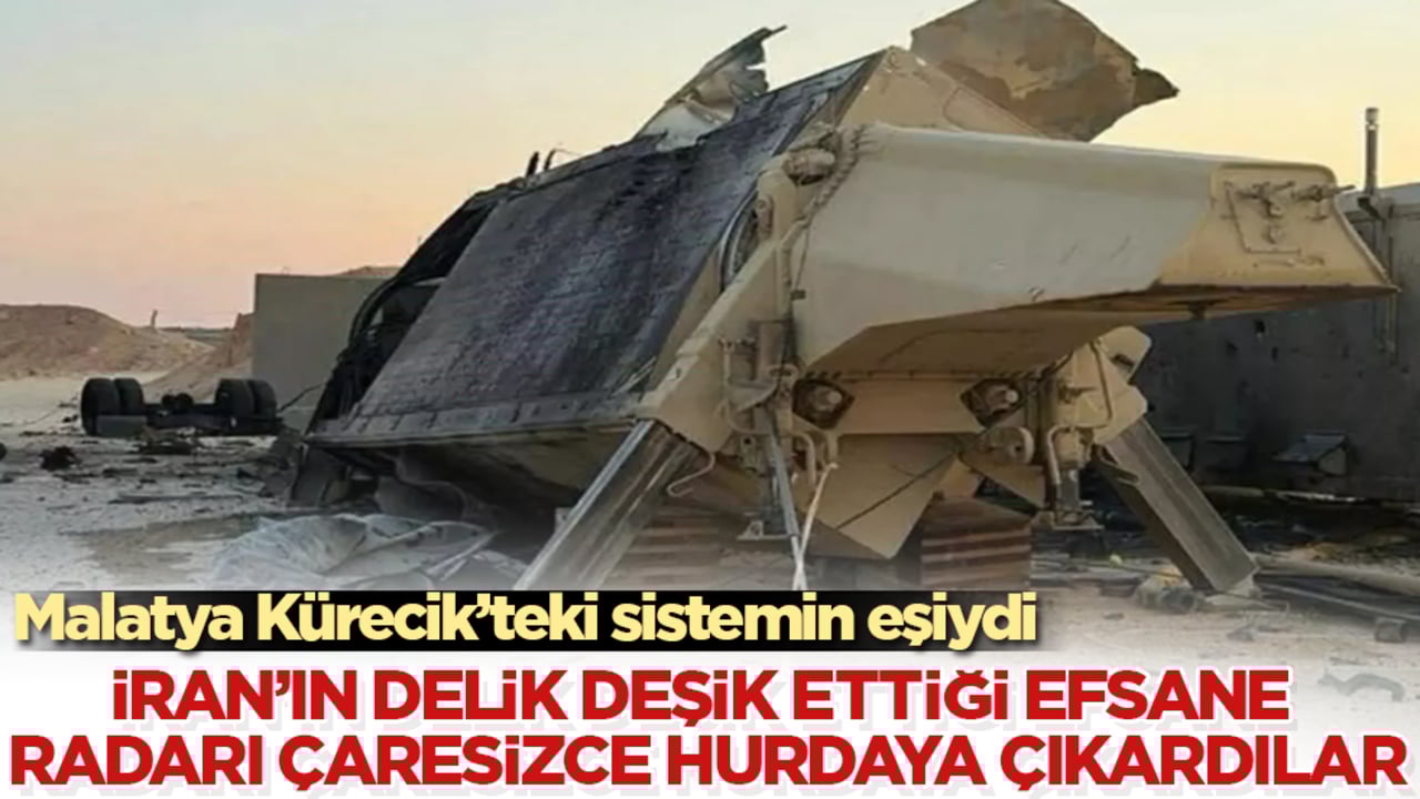 Malatya Kürecik’teki sistemin eşiydi! İran’ın delik deşik ettiği efsane radarı çaresizce hurdaya çıkardılar