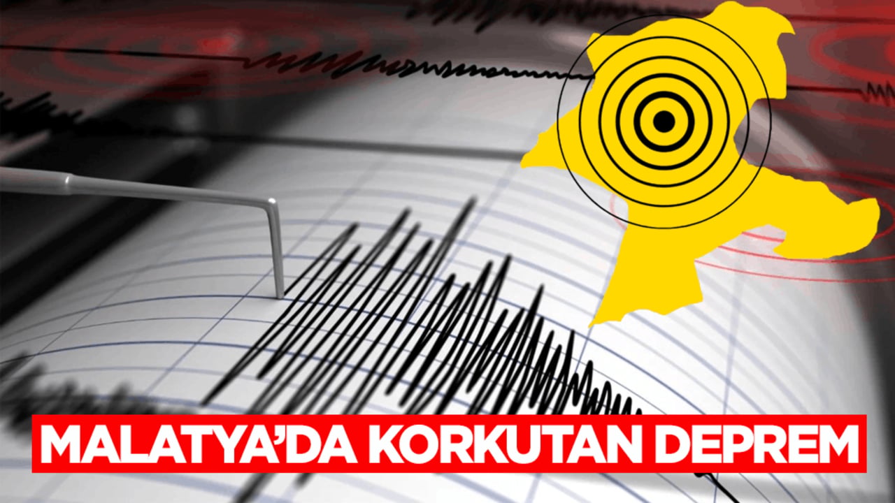 Malatya’da korkutan deprem!