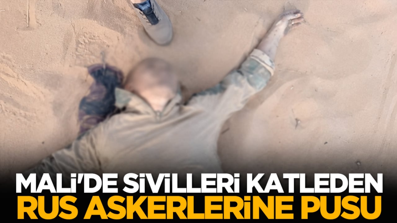 Mali'de sivilleri katleden Rus askerlerine pusu