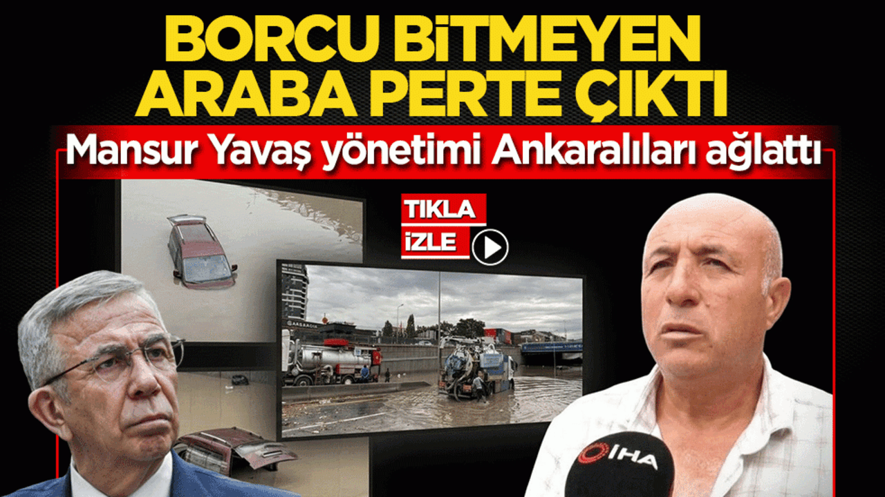 Mansur Yavaş yönetimi Ankaralıları ağlattı: Borcu bitmeyen araba perte çıktı