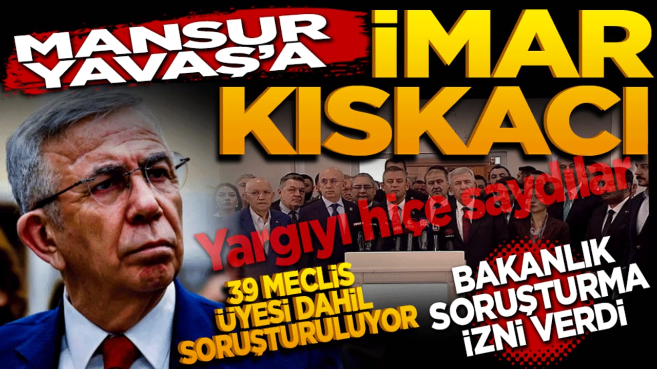 Mansur Yavaş’a imar kıskacı! Yargıyı hiçe saydılar, Bakanlık soruşturma izni verdi
