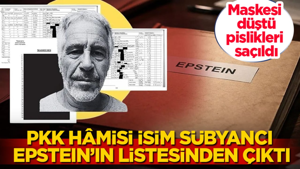 Maskesi düştü, pislikleri saçıldı! PKK hâmisi isim, sübyancı Epstein’ın listesinden çıktı