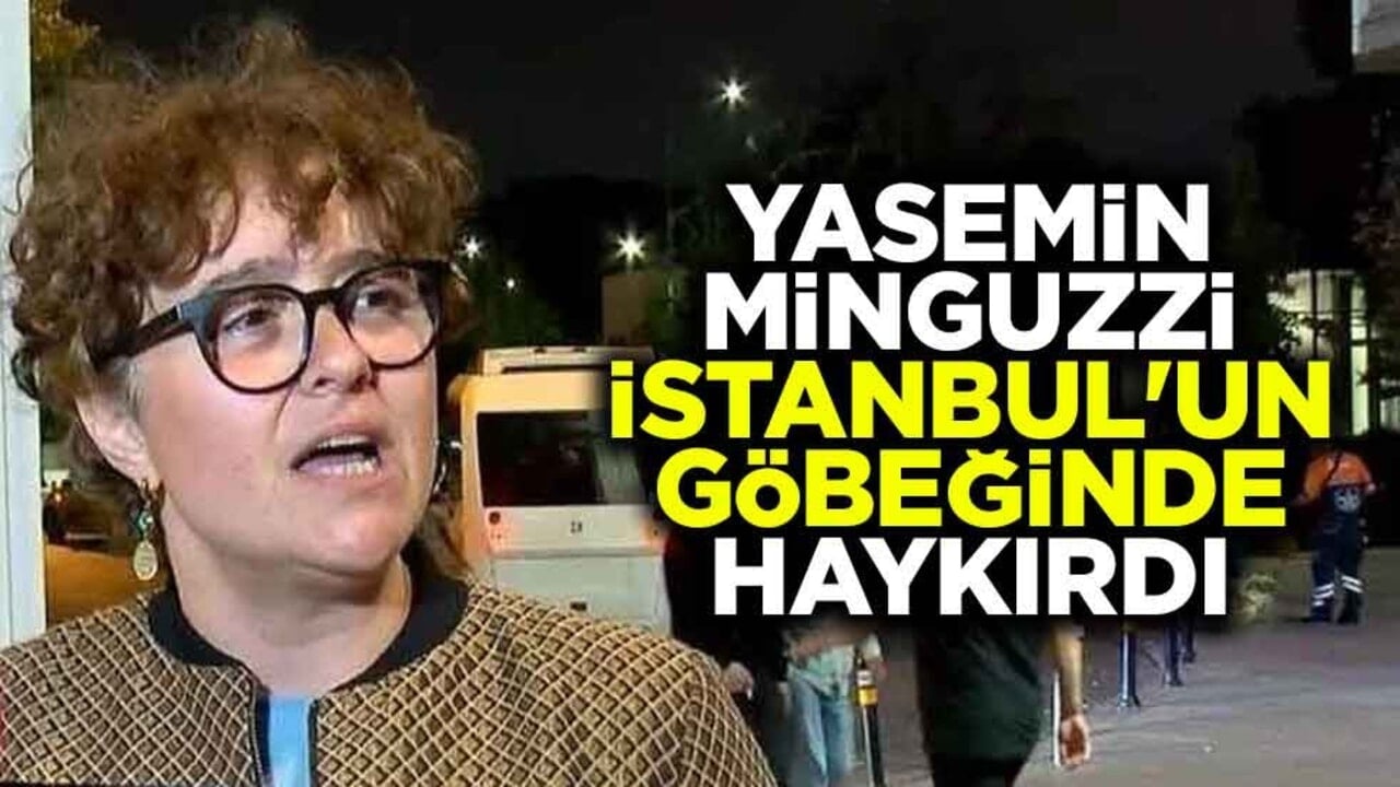 Mattia Ahmet Minguzzi'nin annesi Yasemin Minguzzi, İstanbul'un göbeğinde haykırdı