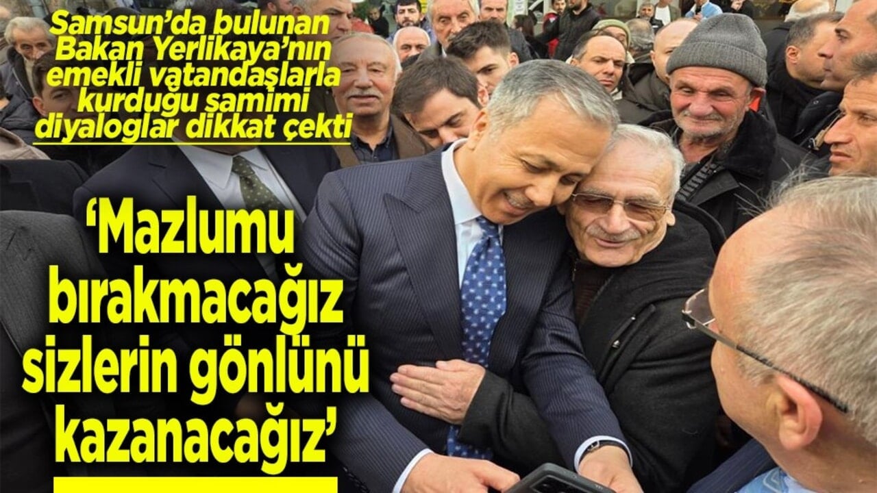 ‘Mazlumu bırakmayacağız, sizlerin gönlünü kazanacağız’