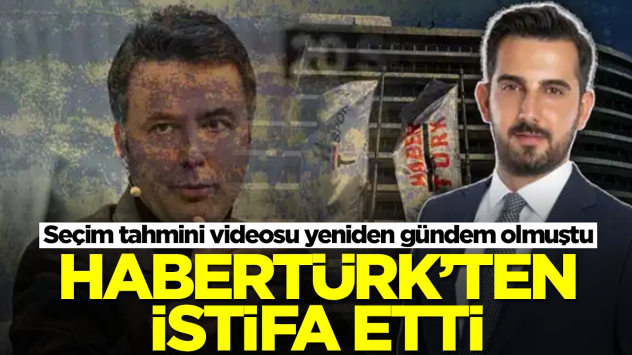 Mehmet Akif Ersoy olayı gündemdeyken Habertürk'te beklenmedik istifa! Kararını resmen duyurdu