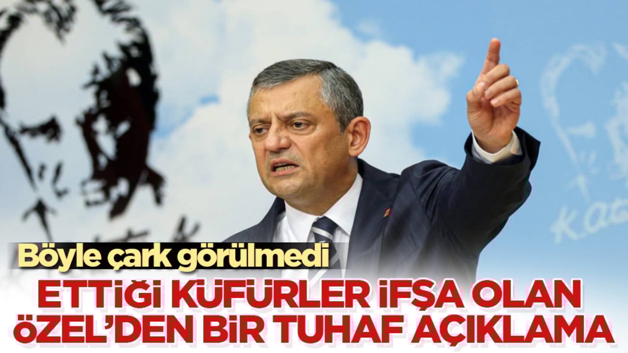 Mesut Özarslan’a ettiği küfürler ifşa olan Özgür Özel’den bir tuhaf açıklama! Böyle çark görülmedi