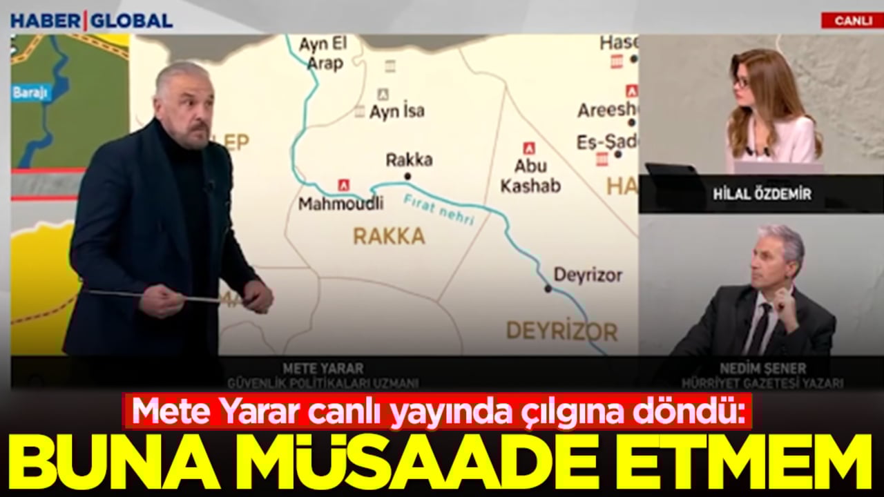 Mete Yarar canlı yayında çılgına döndü: Buna müsaade etmem