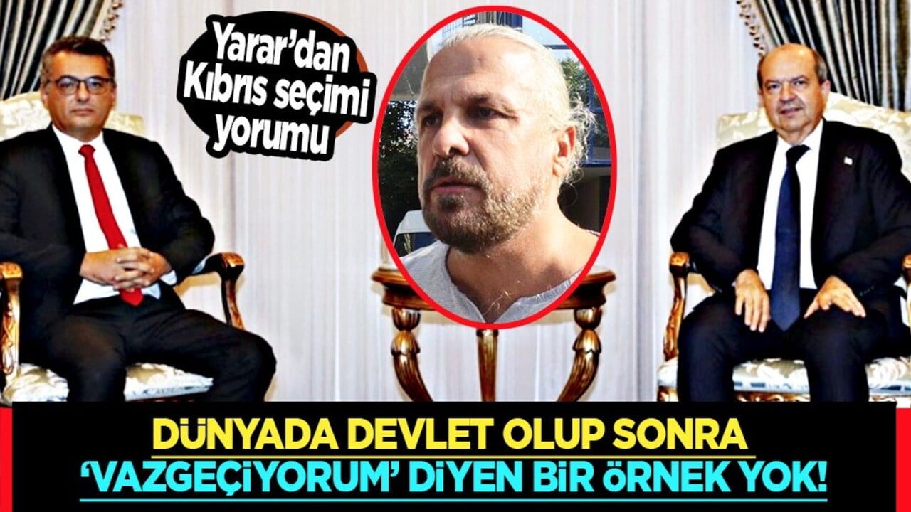 Mete Yarar'dan KKTC'deki federasyonu savunan Tufan Erhürman'a tepki! Kıbrıs Türkleri için büyük bir tezgâh var!