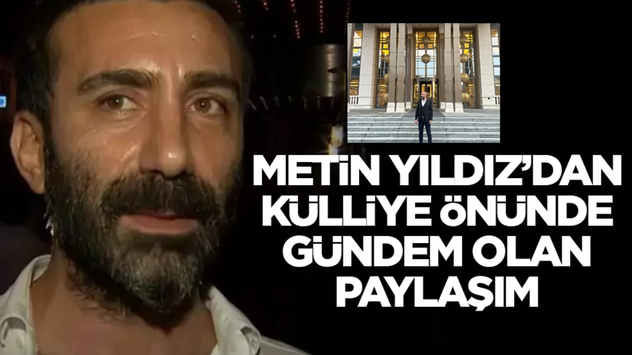 Metin Yıldız'dan Cumhurbaşkanlığı Külliyesi'nde gündem olan paylaşım