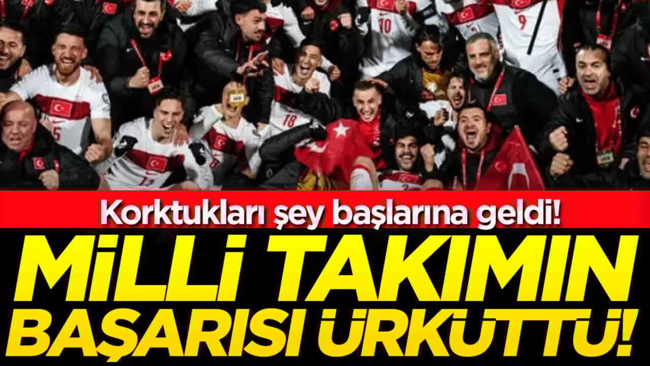 Milli takımın başarısı ürküttü! Korktukları şey başlarına geldi!