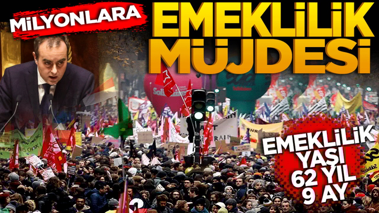 Milyonlara erken emeklilik müjdesi! Emeklilik yaşı 62 yıl 9 ayla sınırlandırıldı