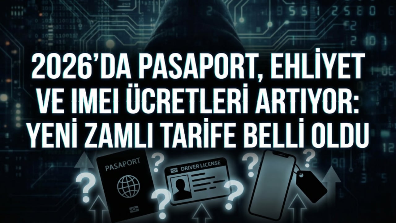 Milyonları İlgilendiren Karar: Pasaport ve Ehliyet Harçlarında 2026 Tarifesi Belli Oldu