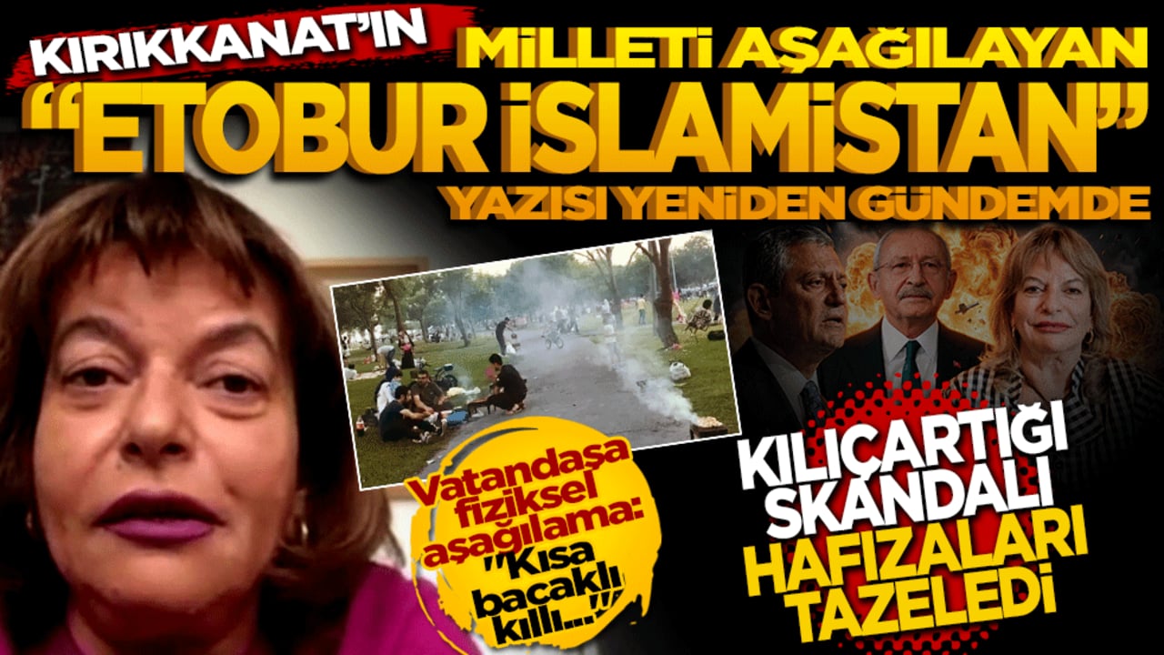 Mine Kırıkkanat’ın milleti aşağılayan "Etobur İslamistan" yazısı yeniden gündemde: "Kılıç artığı" skandalı hafızaları tazeledi