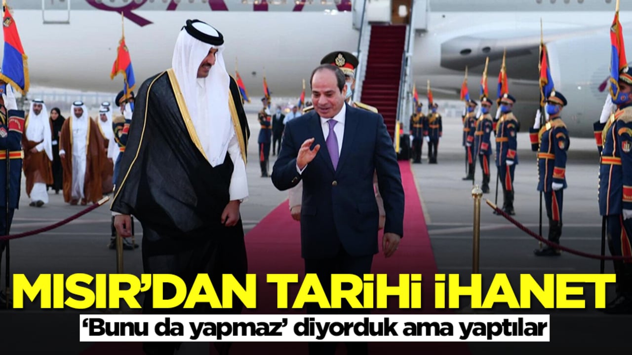 Mısır'dan tarihi ihanet! Bu kimsenin aklının ucundan dahi geçmiyordu ama imzaladılar