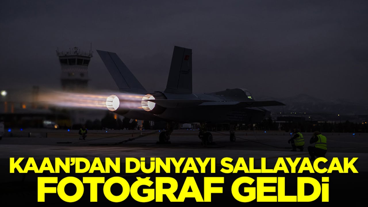 MMU Kaan'dan dünyayı sallayacak fotoğraf geldi