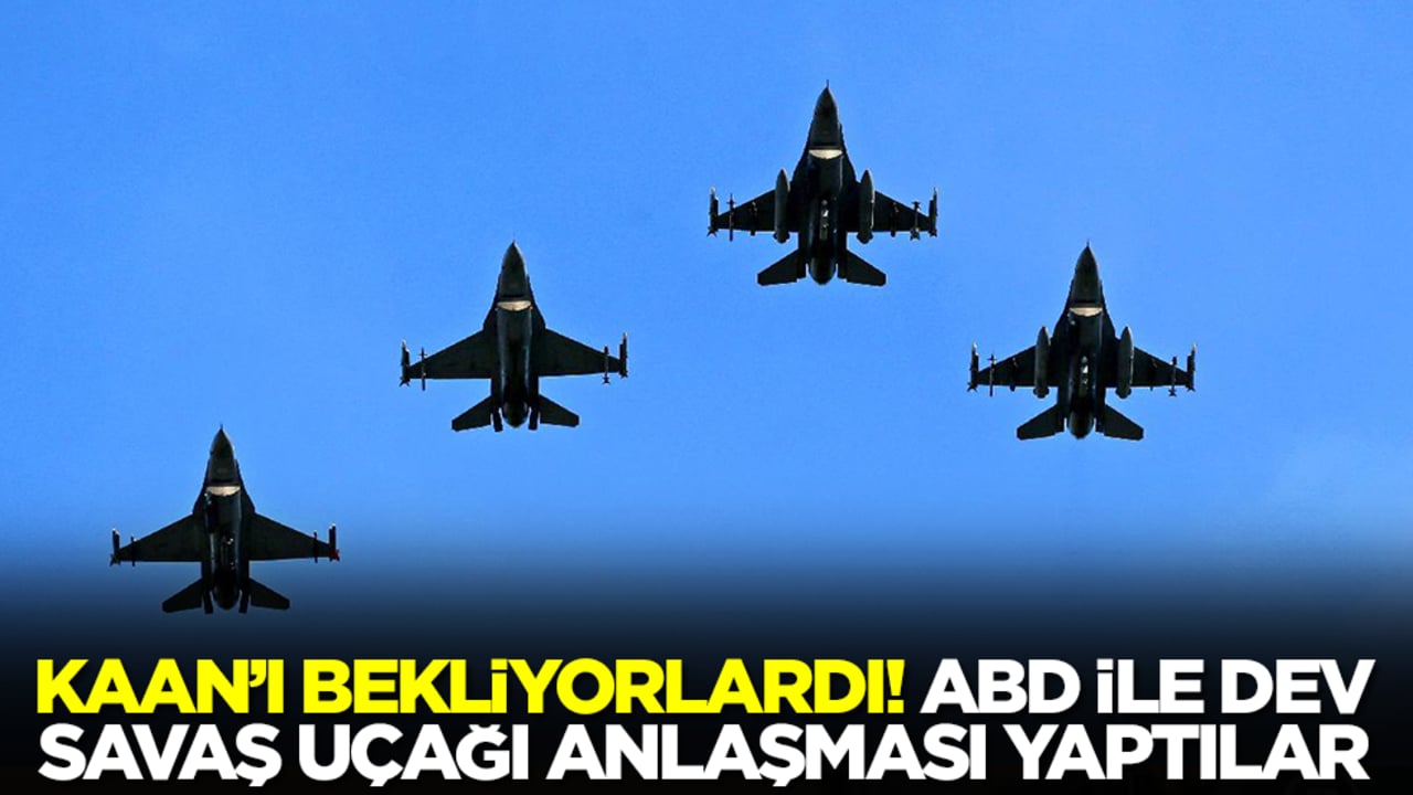 MMU Kaan'ı bekliyorlardı! ABD ile dev savaş uçağı anlaşması yaptılar