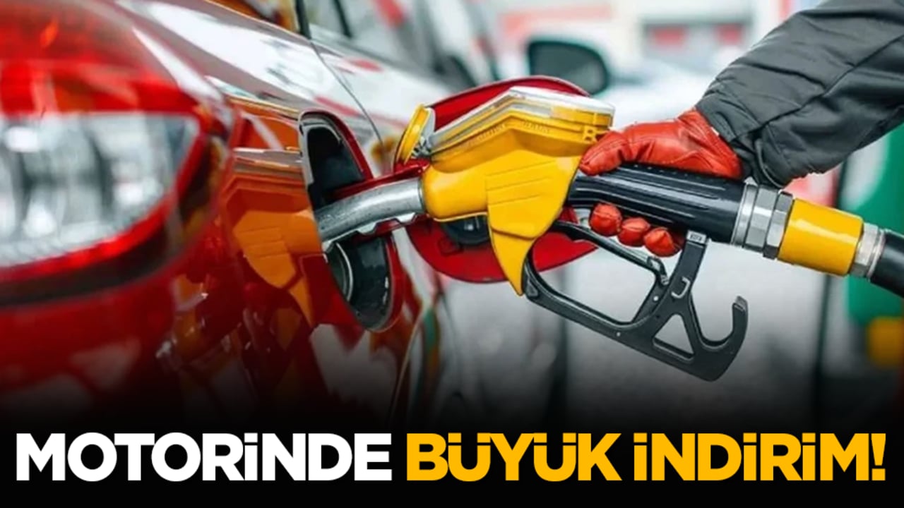 Motorinde büyük indirim!
