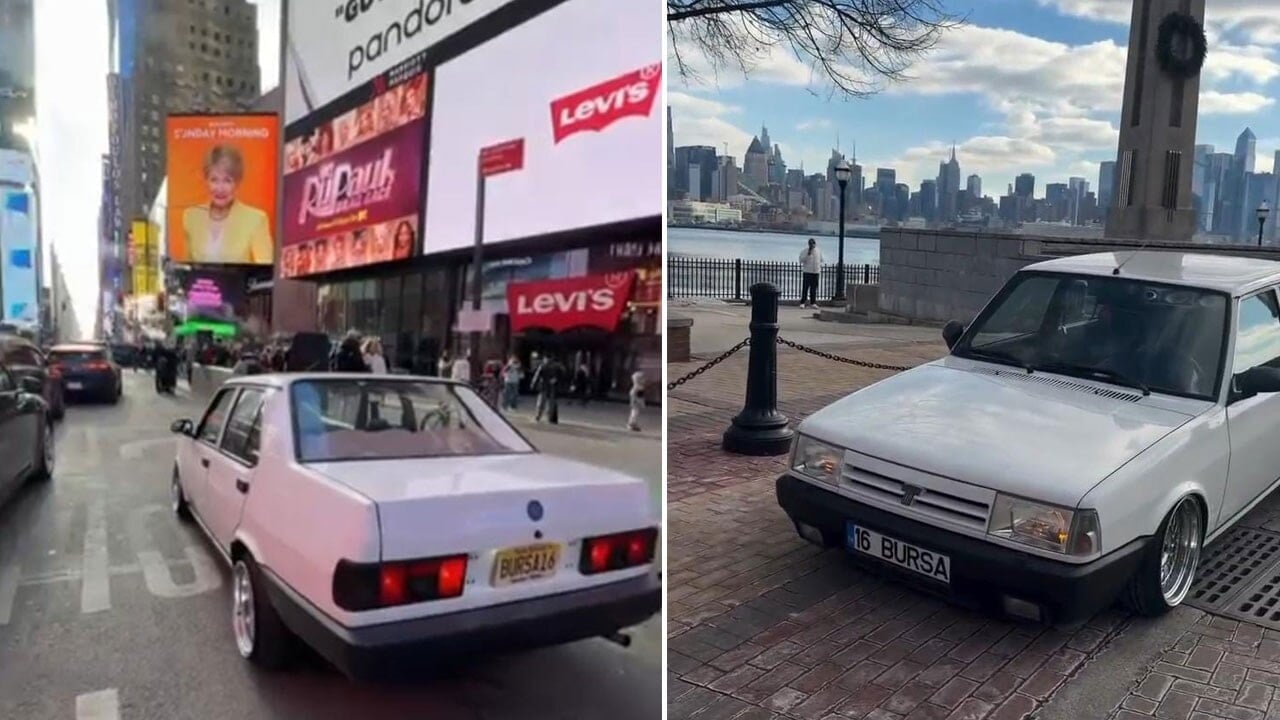 ‘Motorlu Tabut’u New York sokaklarında görenler dönüp bir daha baktı