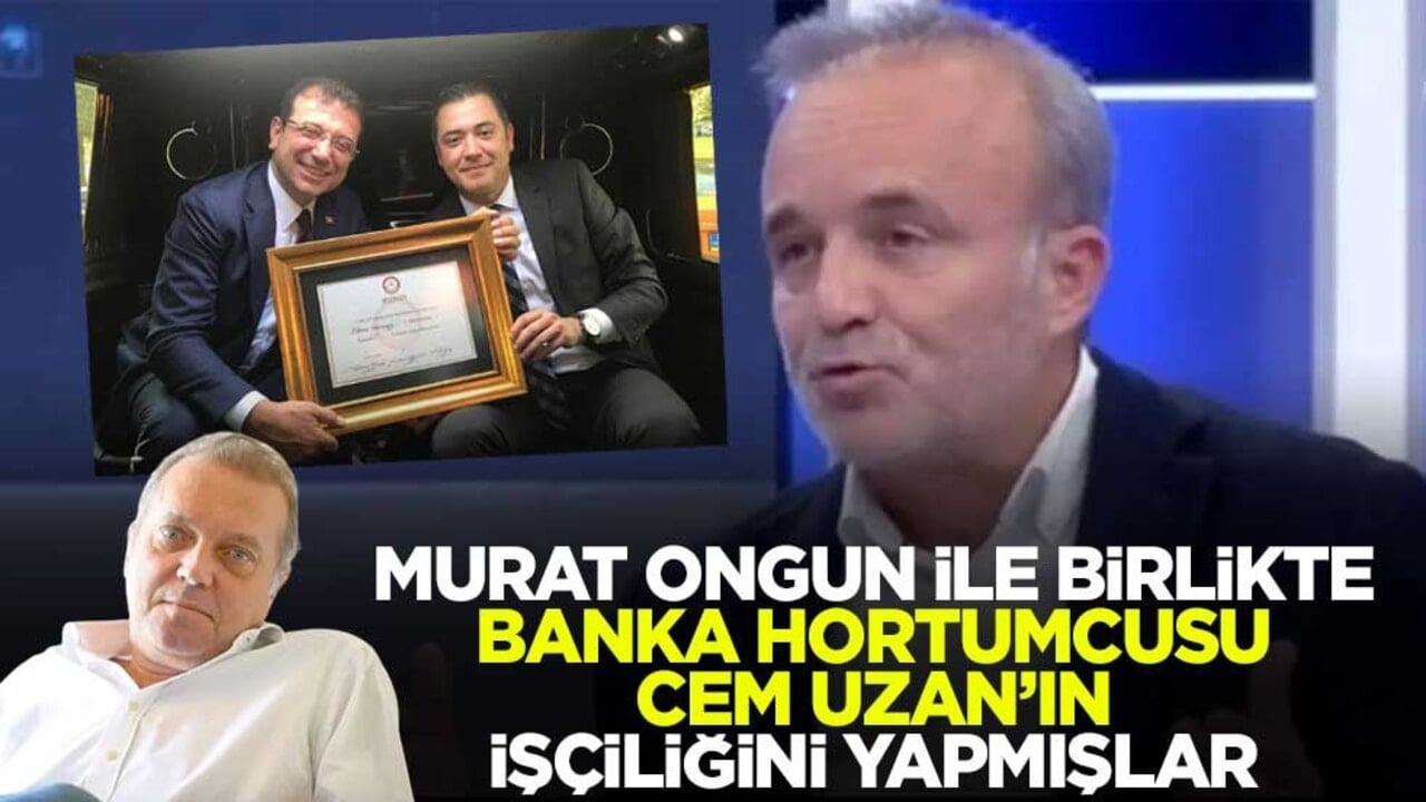Murat Ongun ile birlikte, banka hortumcusu Cem Uzan’ın işçiliğini yapmışlar