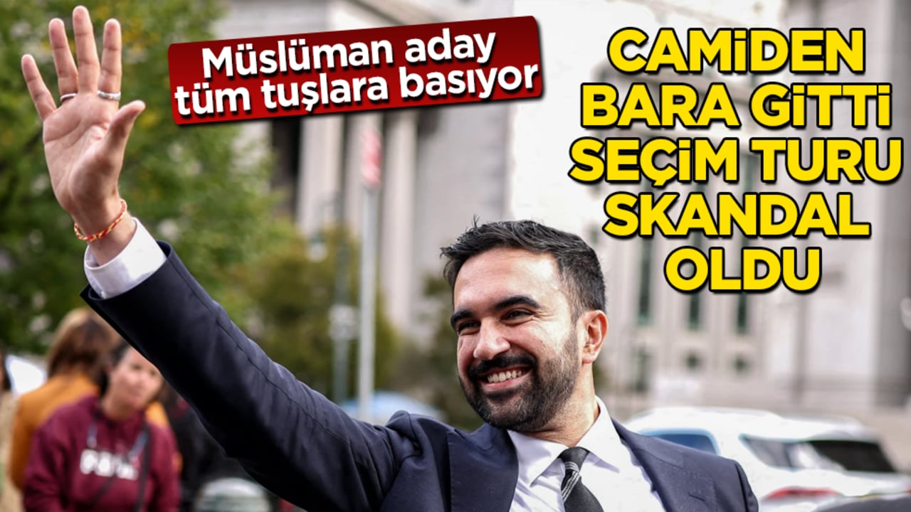Müslüman aday tüm tuşlara basıyor! Camiden bara gitti, seçim turu skandal oldu