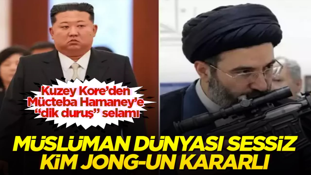 Müslüman dünyası sessiz, Kim Jong-Un kararlı: Kuzey Kore’den Mücteba Hamaney’e "dik duruş" selamı