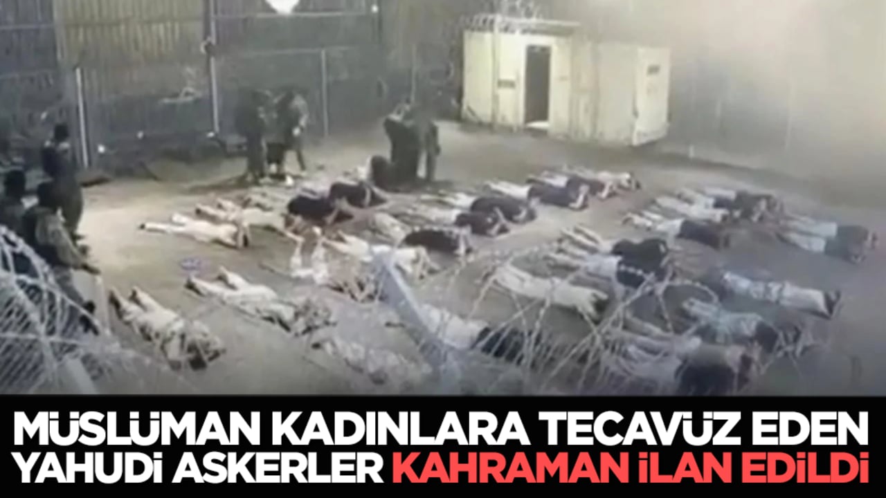 Müslüman kadınlara tecavüz eden Yahudi askerler kahraman ilan edildi