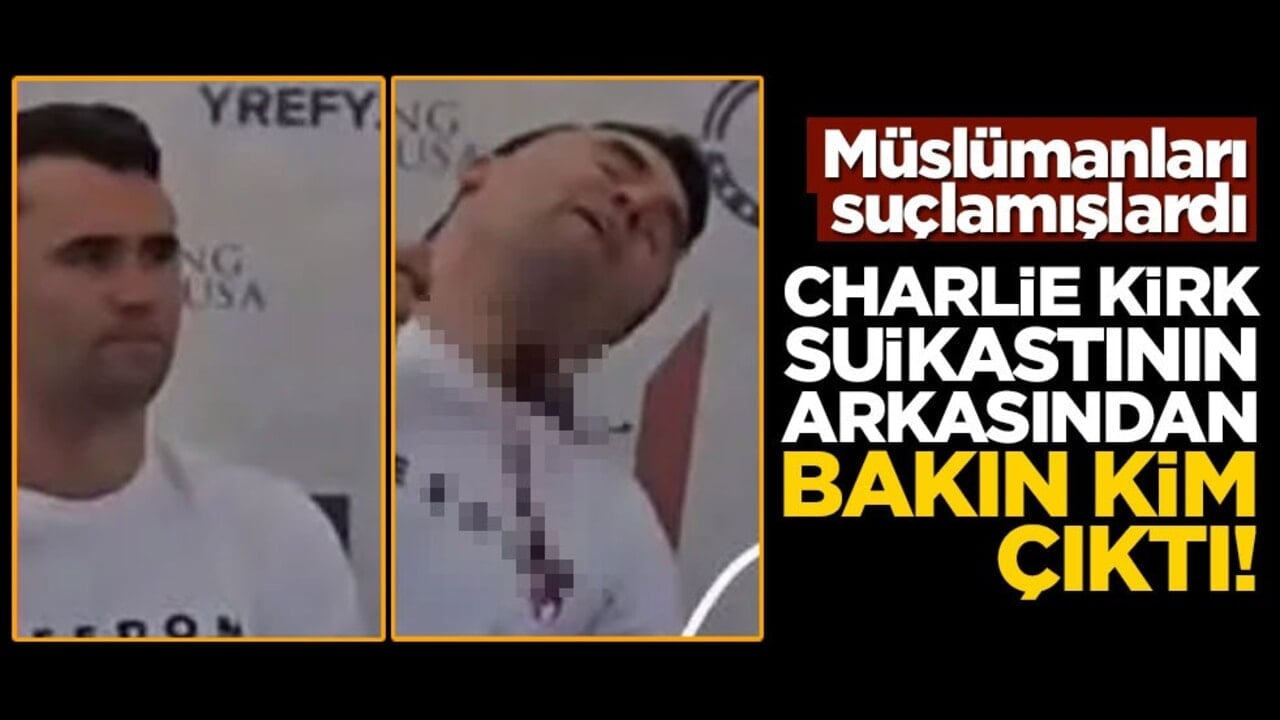 Müslümanları suçlamışlardı… Charlie Kirk suikastının arkasından bakım kim çıktı!