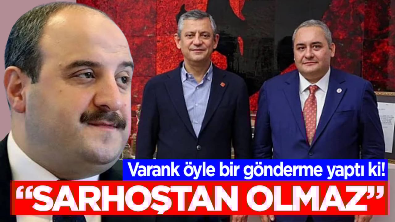 Mustafa Varank’tan, Özgür Özel’e olay gönderme: Sarhoştan genel başkan olmaz!