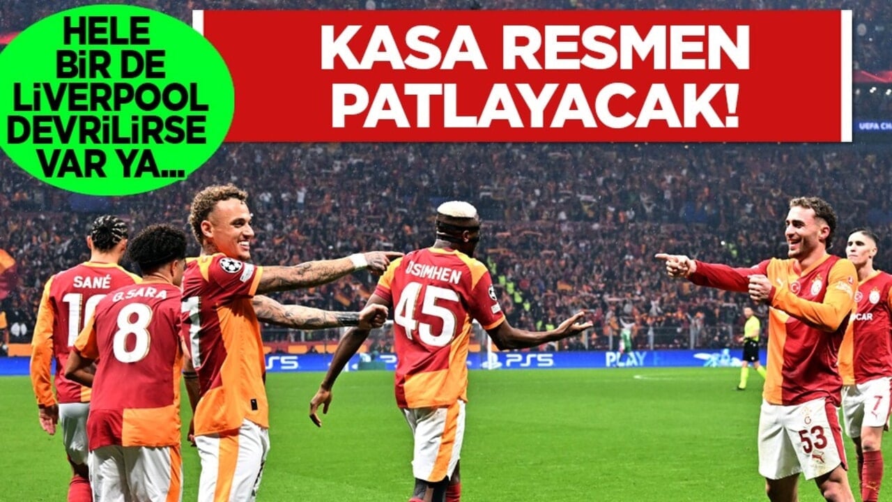 Müthiş haber bu: Şampiyonlar Ligi'nden Galatasaray'a dev gelir! Kasası dolup taşacak
