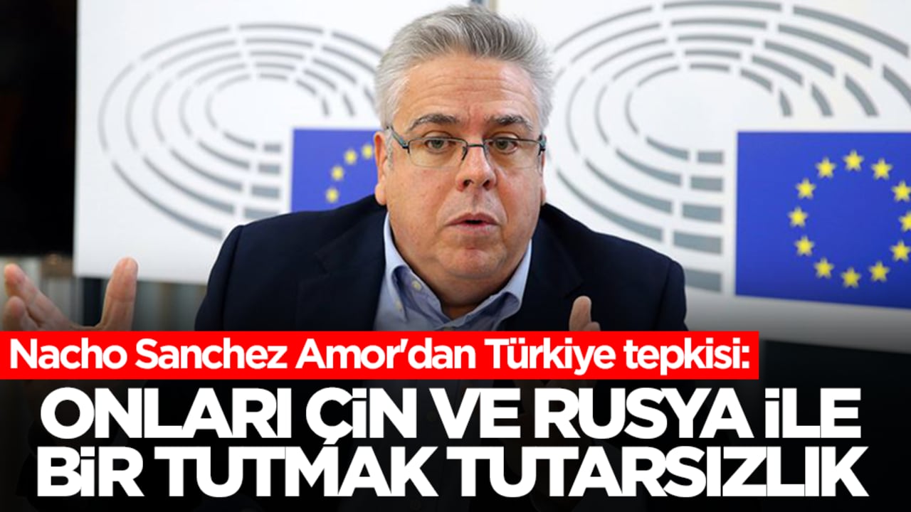Nacho Sanchez Amor'dan Türkiye tepkisi: Onları Rusya ve Çin'le bir tutmak büyük bir tutarsızlık