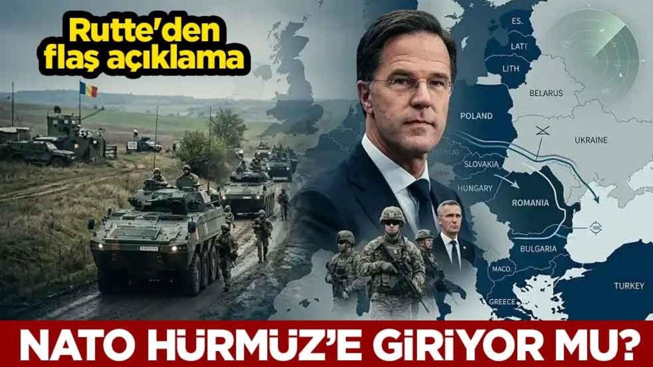 NATO Hürmüz Boğazı'na giriyor mu? Rutte'den flaş açıklama