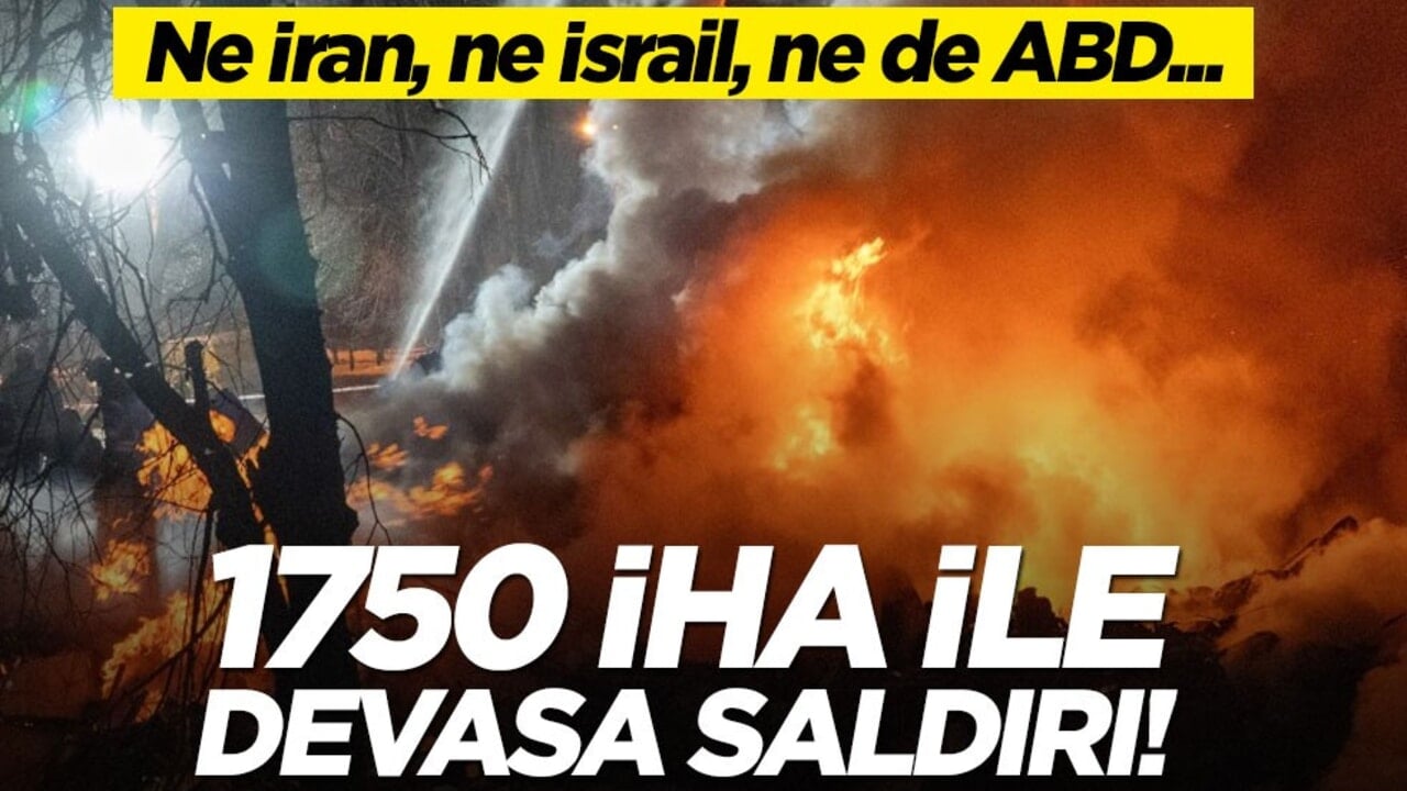 Ne İran, ne İsrail, ne de ABD... 1750 İHA ile devasa saldırı!