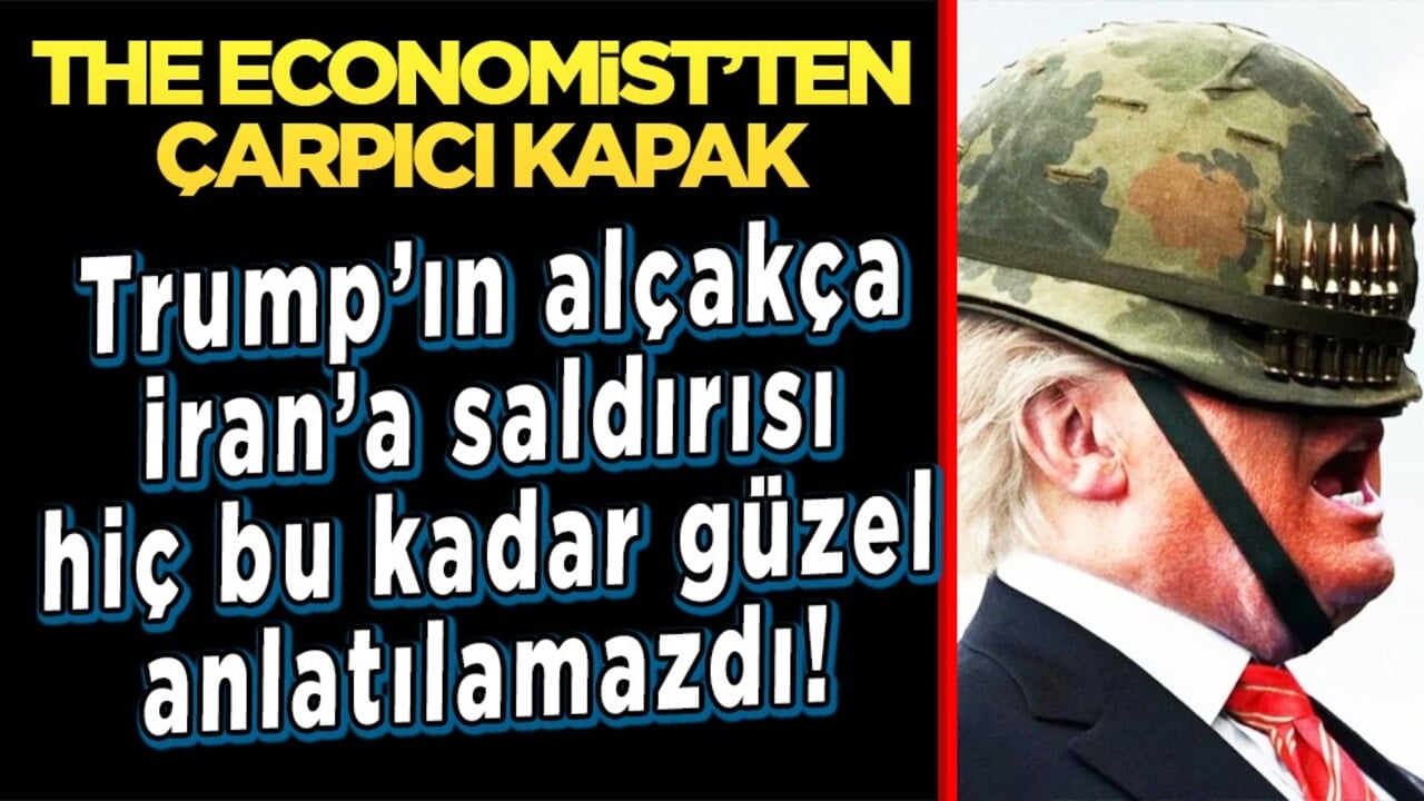 Ne işe yarar dediler ve... The Economist’ten çarpıcı kapak: Kör Öfke Operasyonu