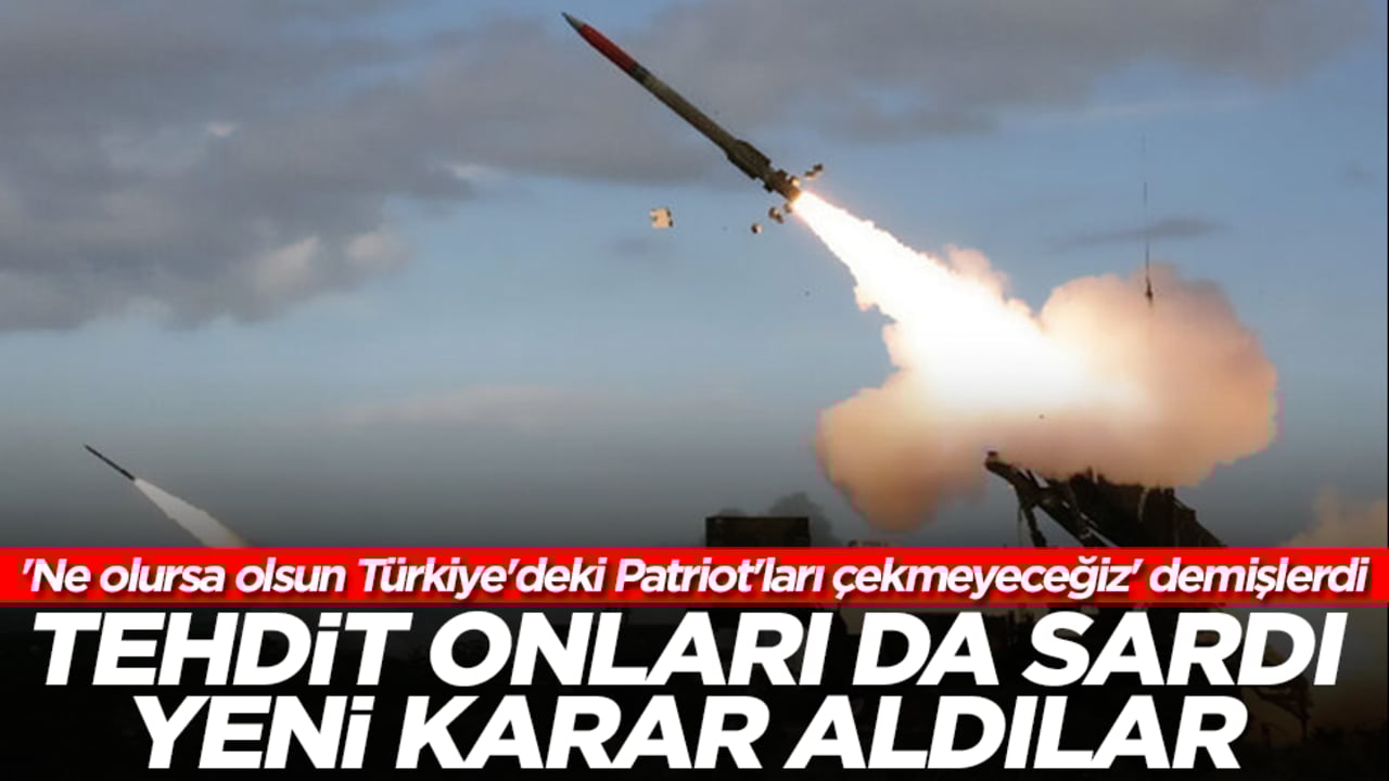 'Ne olursa olsun Türkiye'deki Patriot'ları çekmeyeceğiz' demişlerdi: Yeni kararı duyurdular
