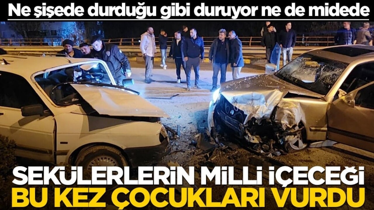 Ne şişede durduğu gibi duruyor ne de midede! Sekülerlerin milli içeceği bu kez çocukları vurdu