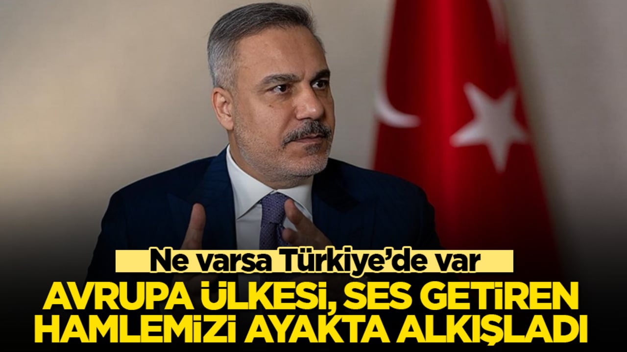 Ne varsa Türkiye’de var! Avrupa ülkesi, ses getiren hamlemizi ayakta alkışladı 