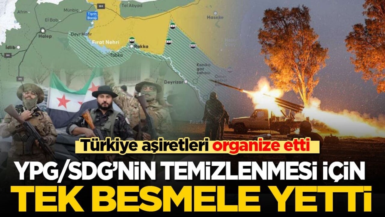 Nedim Şener Suriye'de 24 saatte haritanın nasıl değiştiği yazdı: Türkiye aşiretleri organize etti! YPG/SDG’nin temizlenmesi için tek Besmele yetti