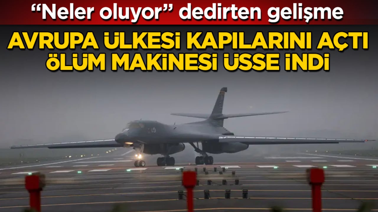"Neler oluyor" dedirten gelişme! Avrupa ülkesi kapılarını açtı, ölüm makinesi üsse indi